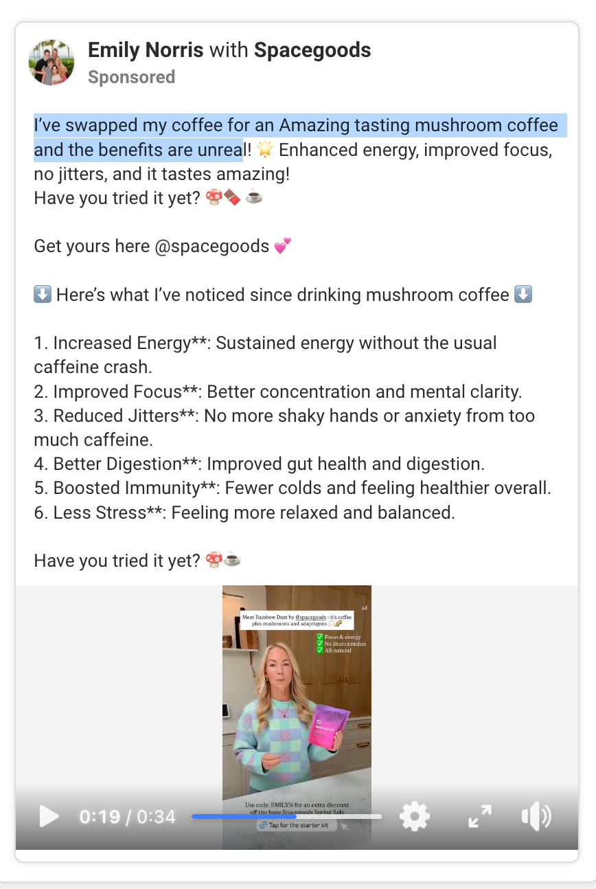 How Spacegoods Build High Performing Ads and How You Can Too