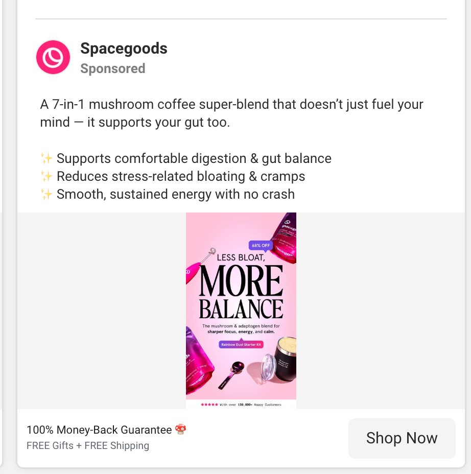 How Spacegoods Build High Performing Ads and How You Can Too