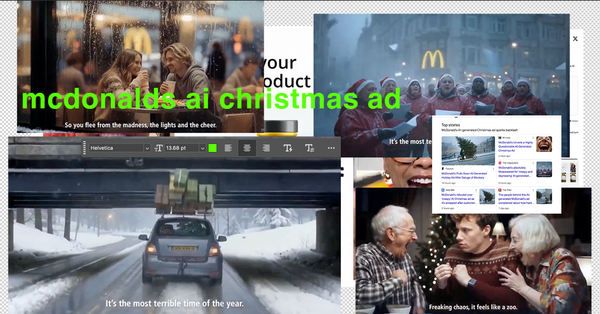 McDonald’s Pulled Its AI Christmas Ad. What It Really Shows About the Future of Media. Watch it here.